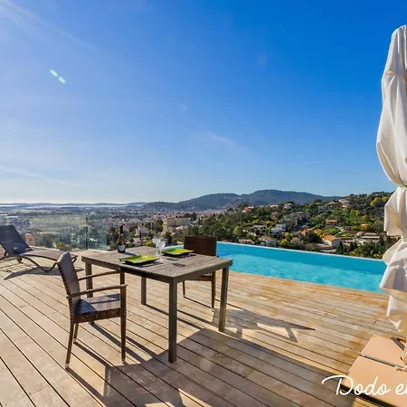 فيلة Breathtaking View 4 Bedroom House With Pool - Dodo Et Tartine *